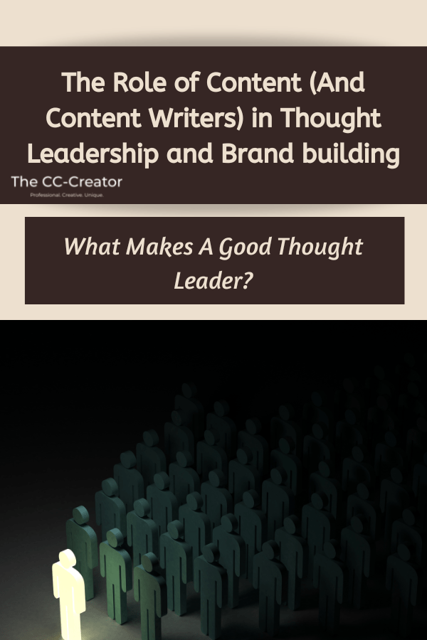 What makes a good thought leader